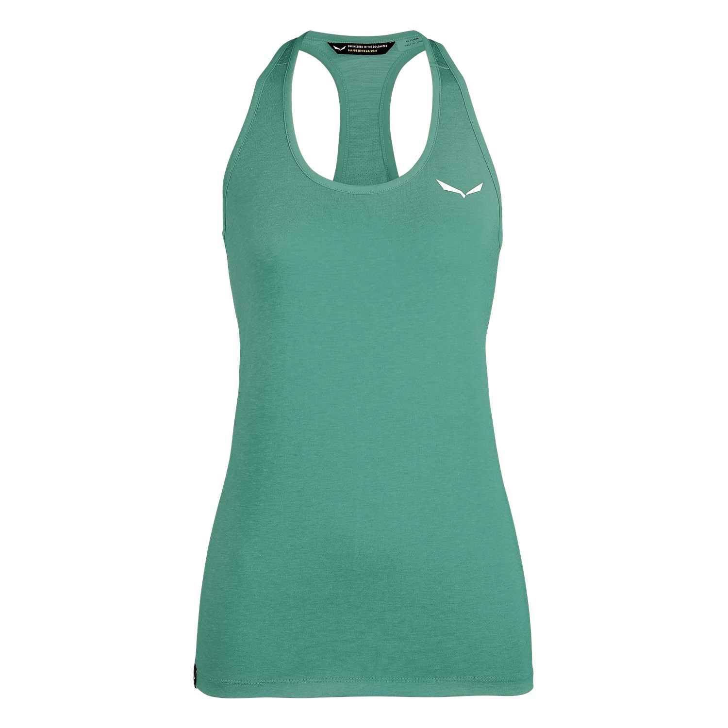 Camiseta De Tirantes Mujer Chile - Salewa Agner Hybrid Dry - Verde - BMQD-14873